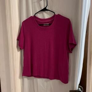 Ugg purple cropped lightweight sweater size m